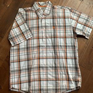 Men’s cinch L short sleeve button down